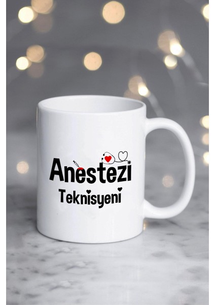 Anestezi Teknisyeni Hediye Kupa Bardak Beyaz fiyatları