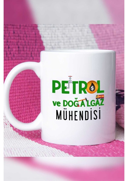 Petrol ve Doğalgaz Mühendisi Kupa Bardak Beyaz modelleri