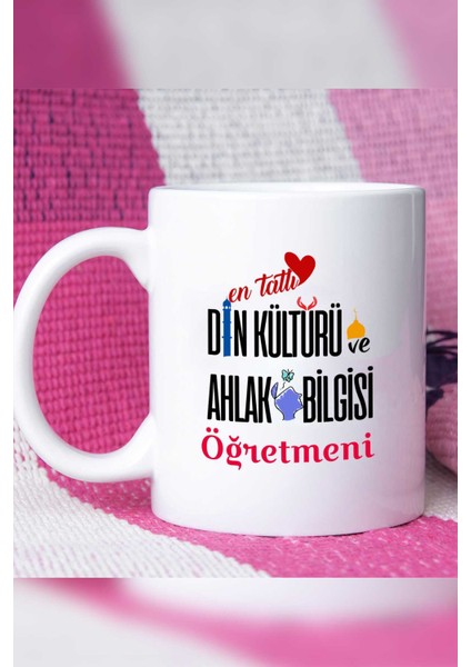 En Tatlı Din Kültürü Öğretmeni Kupa Bardak Beyaz modelleri