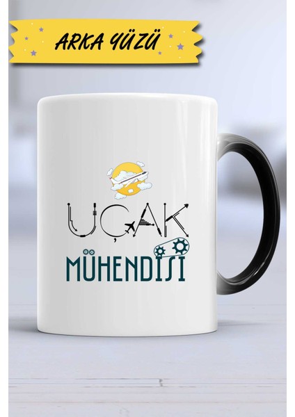 Uçak Mühendisi Hediye Kupa Bardak Sihirli indirimleri