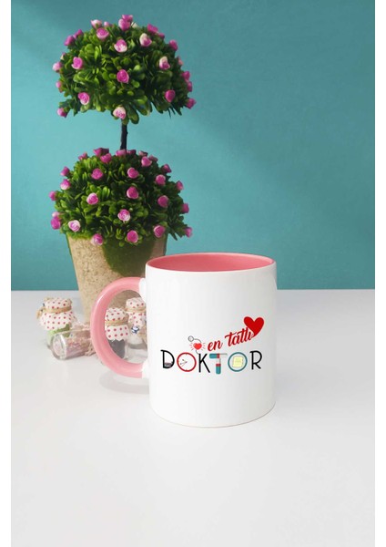 En Tatlı Doktor Kupa Bardak Pembe