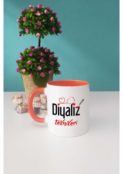 Diyaliz Teknikeri Kupa Bardak Turuncu fiyatları