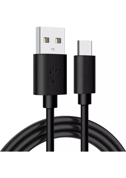 BK Teknoloji USB Type-C Şarj ve Data Kablosu Siyah 1 Metre