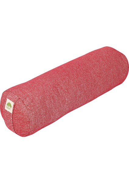 Hanıel Bolster Yoga Pilates Destek Minderi Silindir Bordo Düz Renkte Yogi Yogasever Hediyesi Yoga Poz ve Hareket Destek Minderi Lüks Modern Yoga Stüdyo Yoga Dersleri Organik Pamuk Dolgulu