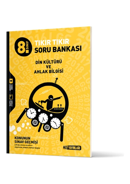 Hız Yayınları 8. Sınıf Din Kültürü ve Ahlak Bilgisi Tıkır Tıkır Soru Bankası