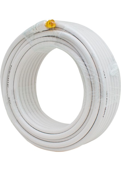 F Konnektörlü 25 Metre Rg6/u Coaxial Hazır Uydu Anten Kablosu