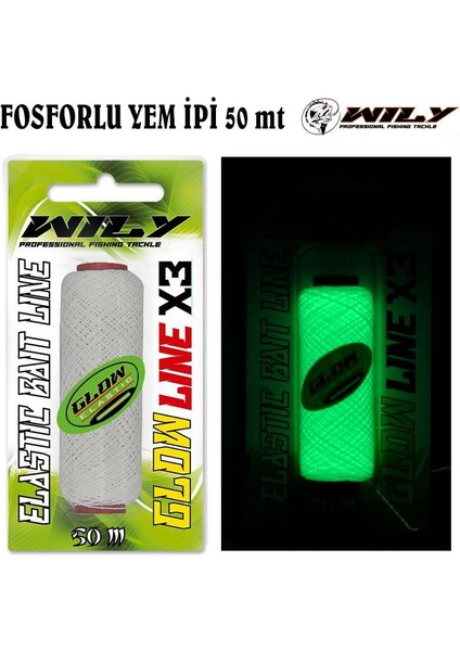 Fosforlu (Glow) Yem Ipi 50 mt