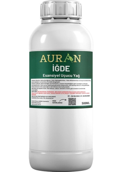 İğde Esansiyel Uçucu Yağ, Esans Koku Yağı Oda Kokusu 500 ml