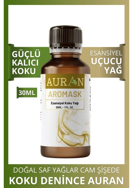 Aromask Esansiyel Uçucu Koku Yağı Ortam Kokusu Doğal Yağ Sihirli Küre Hobi Esansı 30ml