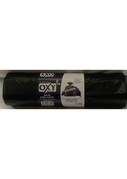 100 x 150 Çöp Torbası 10'lu 10 Rulo 600 gr