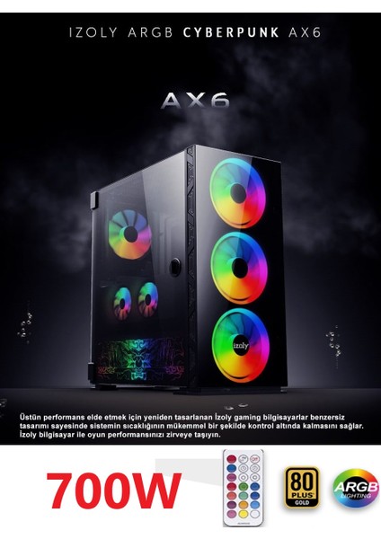 Wucly Ryzen 5 5600X 16GB 512GB M.2 NVME RTX 3060 12GB Oyuncu Masaüstü Bilgisayarı fırsatları