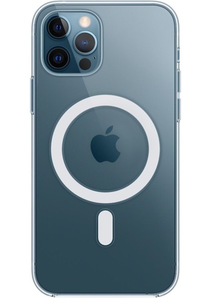 Apple iPhone 12 Pro Max Için Magsafe Özellikli Şeffaf Kılıf indirimleri