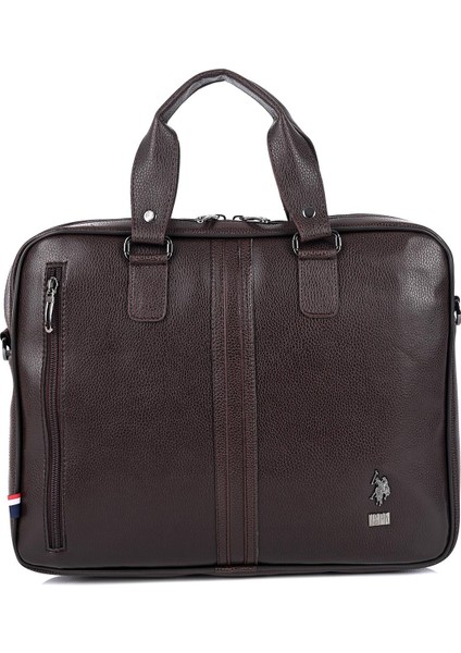 6752 Erkek Evrak Çantası Kahverengi