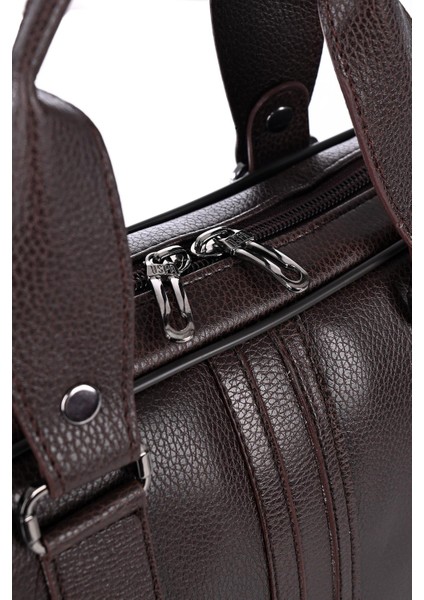 6752 Erkek Evrak Çantası Kahverengi indirimleri