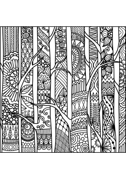 Yetişkinler Için 2 Adet Manzara ve Desenler Mandala Kitabı fırsatları