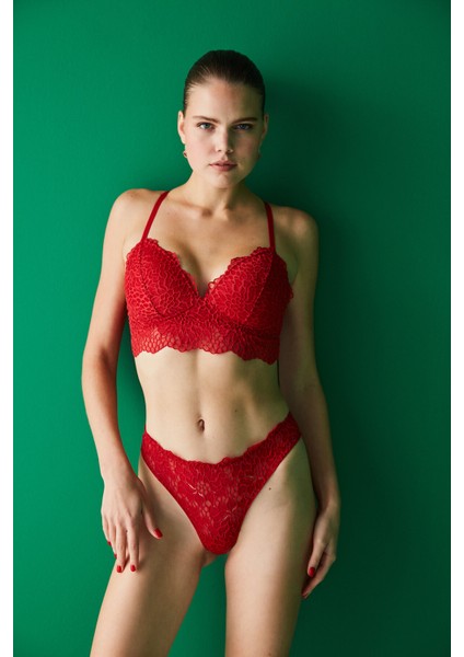 Kırmızı Angela Bralet