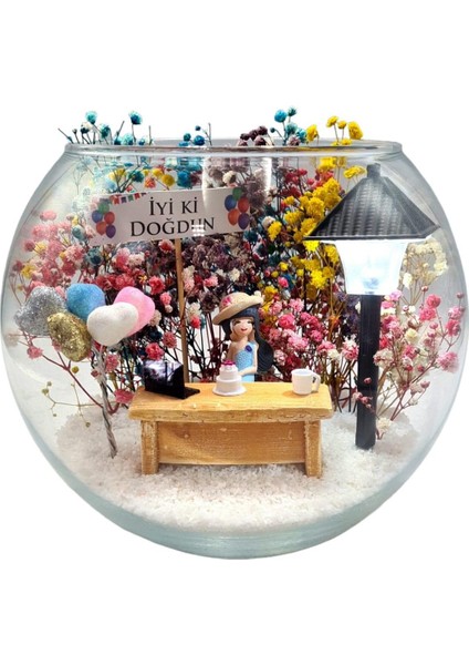 Teraryum Iyi Ki Doğdun Işıklı Sokak Lambalı (Esmer ) fırsatları