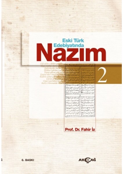 Eski Türk Edebiyatında Nazım Cilt: 2-Fahir İz fiyatları