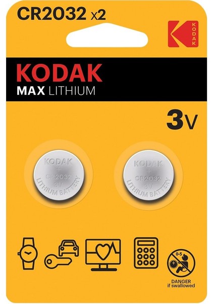 CR2032 Lityum Para Pil 2li