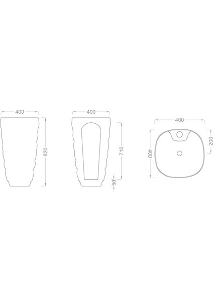 Crystal Gold Kolon Lavabo Bb-921