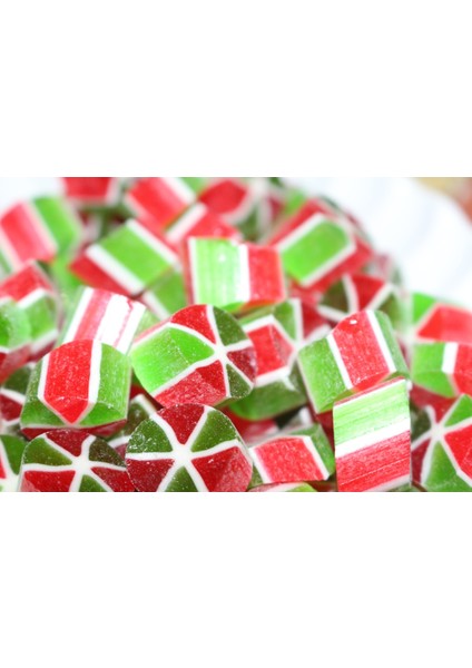 Kırmızı - Yeşil Yılbaşı Şekeri 100 gr