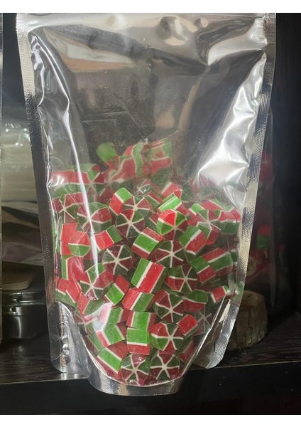 Kırmızı - Yeşil Yılbaşı Şekeri 100 gr fırsatları