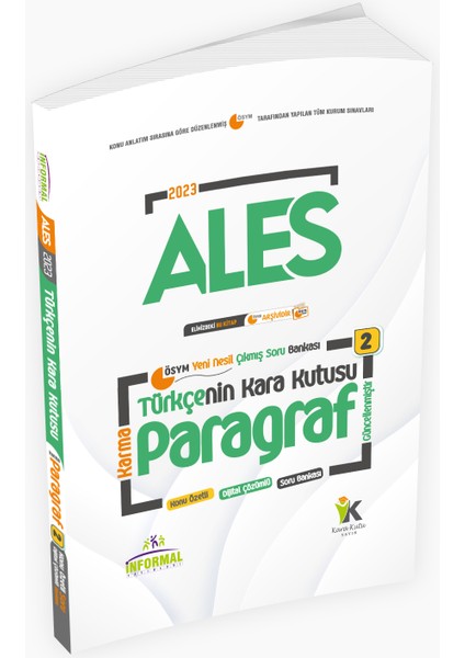 ALESin Kara Kutusu Sözel Set Konu Özetli Dijital Çözümlü Ösym Arşiv Çıkmış Soru Bankası