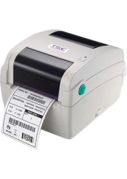 TTP-244CE, (4port) Tt Barkod Yazıcı 203 Dpi, 4 Ips, Usb, Seri, Eth, 110M