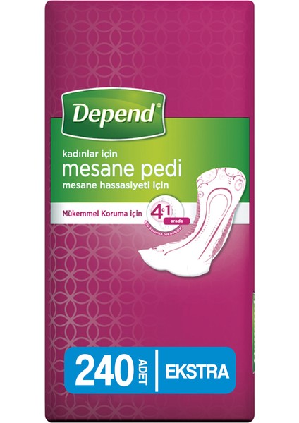 Mesane Pedi Ekstra 240 Adet