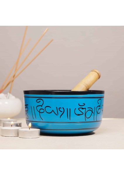 Meditasyon Çanı Yoga Çanı Tibet Çanağı Singing Bowl 21 cm