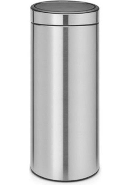 Dokunmatik Çöp Kovası Paslanmaz Çelik Brabantia Fpp Matt Steel New 10 Yıl Garantili 30 Lt. Parmak Izi Bırakmayan Çöp Kovası