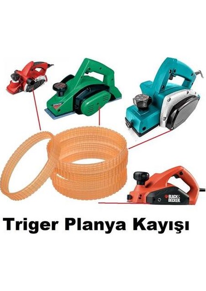 253MM Planya Rende Kayışı Elektrikli Planya Kayışı 26CM