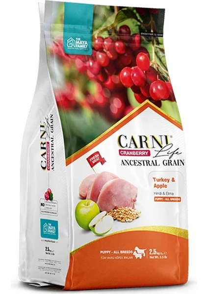 Life Carni Dog Adult Hindi/elmalı Light Köpek Maması 2.5 kg