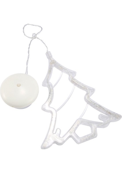 2 Pcs LED Noel Işığı Noel Ağacı Asılı Süs Ev Pencere Dekorasyonu (Yurt Dışından)