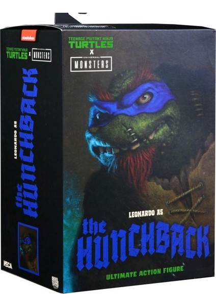 Universal Monsters x Tmnt: Ultimate Leonardo As The Hunchback Aksiyon Figürü