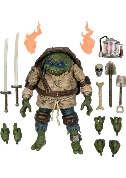 Universal Monsters x Tmnt: Ultimate Leonardo As The Hunchback Aksiyon Figürü