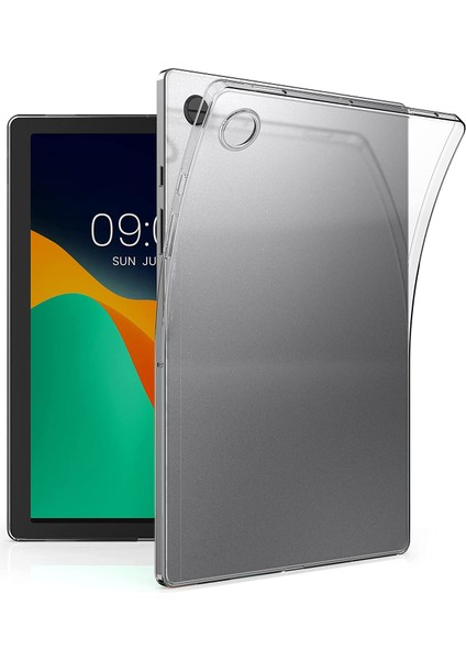 Samsung Galaxy Tab A8 SM-X200 2021 / 2022 10.5 Inç Tablet Uyumlu Şeffaf Süper Silikon Kılıf