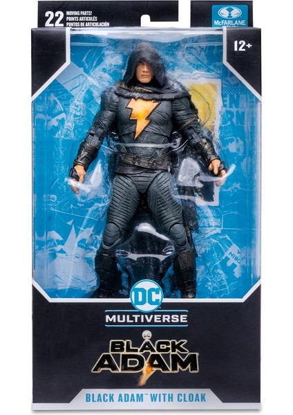 Comics: Black Adam - Black Adam With Cloak Aksiyon Figürü