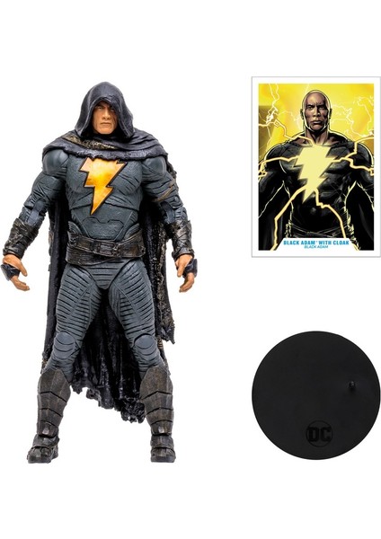 Comics: Black Adam - Black Adam With Cloak Aksiyon Figürü modelleri