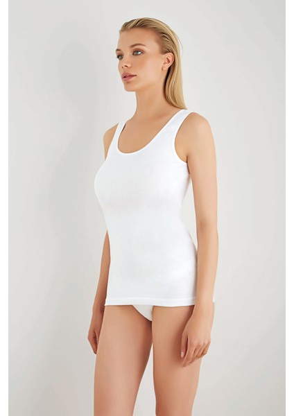 6'lı Ribana Kalın Askılı Atlet