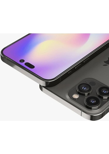 Apple iPhone 14 Tam Ekran Koruyucu Kırılmaz Cam 9H Temperli Koruma Dayanıklı 5D