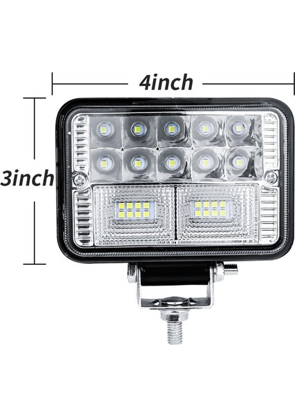Kamyon LED 78W 6000K Iş Işığı 6000LM IP67 Suv Boat Arabaları Için Su Geçirmez Işık Çubuğu fırsatları