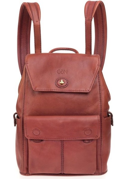 Sırta Mor Soft Deri Kadın Sırt Çantası 01 23 Sırta