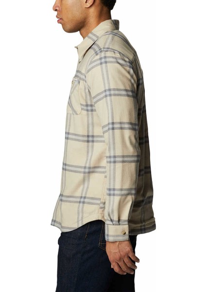 Cornell Woods Fleece Lined Flannel Erkek Uzun Kollu Gömlek