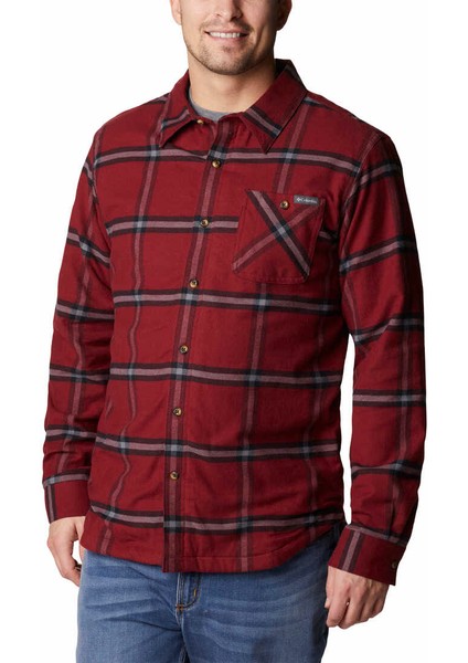 Cornell Woods Fleece Lined Flannel Erkek Uzun Kollu Gömlek
