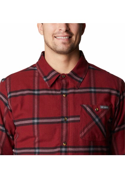 Cornell Woods Fleece Lined Flannel Erkek Uzun Kollu Gömlek