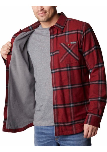 Cornell Woods Fleece Lined Flannel Erkek Uzun Kollu Gömlek