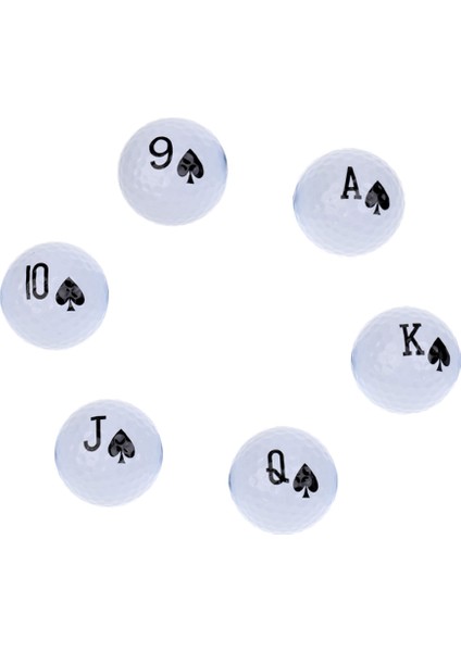 6 Adet Veya Anahtarlık Anahtarlama Si Golf Topu (Yurt Dışından) modelleri