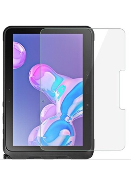 Samsung Galaxy Tab Active Pro SM-T540/T545/T547 Lte 10.1 Inç Ekran Koruyucu 9h Kırılmaz Cam ( Temperli Cam)