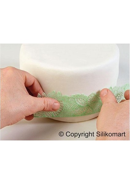 Silikon Dantel Şablon(Yaprak)